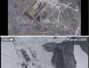 Снимки Planet.com нового палаточного лагеря россиян рядом с полигоном "Погоново" Снимки Planet.com нового палаточного лагеря россиян рядом с полигоном "Погоново"