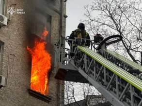 Фото: ДСНС На Новий рік рф атакувала дронами Київ: є руйнування та постраждалі
