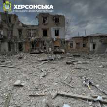 Фото: Херсонская городская администрация Оккупанты снова атаковали Херсон с применением авиации