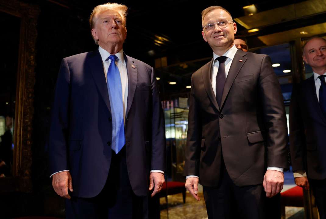 Зустріч Анджея Дуди та Дональда Трампа. Фото: GettyImages/Автор- Michael M. Santiago США Польща Дональд Трамп