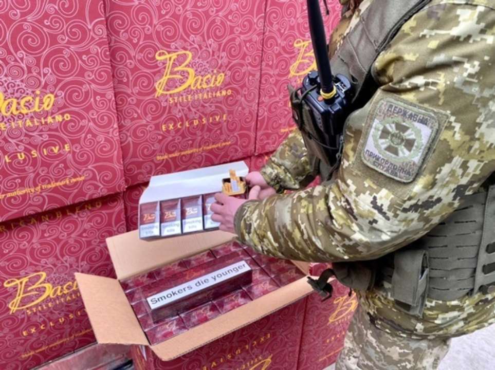 Вилучення контрабандних сигарет