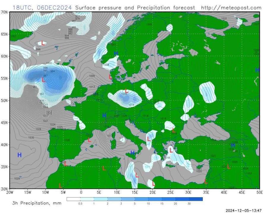 Прекрасная погода на праздники, которая не принесет сильных морозов