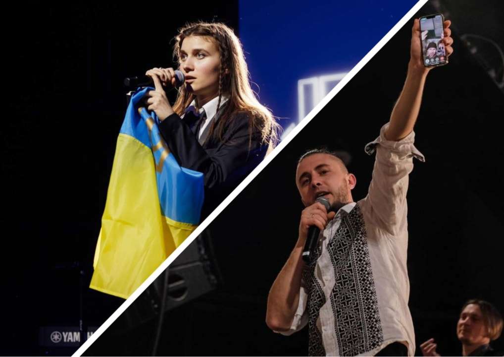 Українські зірки виступили у містечку Євробачення-2023/Фото: колаж МЕТА Українські артисти виступили у містечку Євробачення-2023: публіка в захваті. Відео