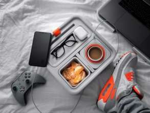 Фото представлены The Couch Console на сайте Kickstarter Представлен идеальный органайзер для всего, что нужно для домашнего отдыха
