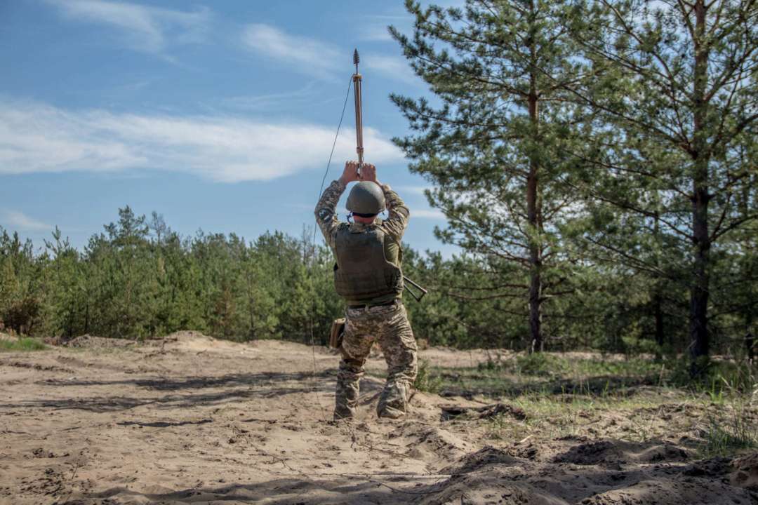 Фото: ОТУ "Північ" (Facebook) Російські бойовики обстріляли позиції України: поранений один захисник