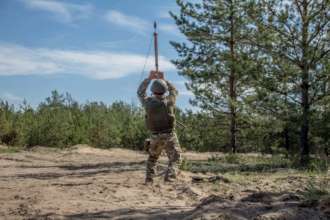 Фото: ОТУ "Північ" (Facebook) Російські бойовики обстріляли позиції України: поранений один захисник