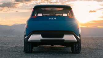 Kia показала концепт унікального електрокросоверу/Фото: Kia Kia