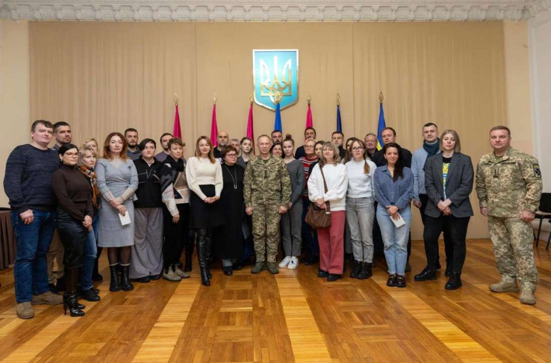 Фото: ТГ-канал СИРСЬКИЙ Сирський повідомив, що акредитацію ЗСУ мають 7,8 тис. представників ЗМІ