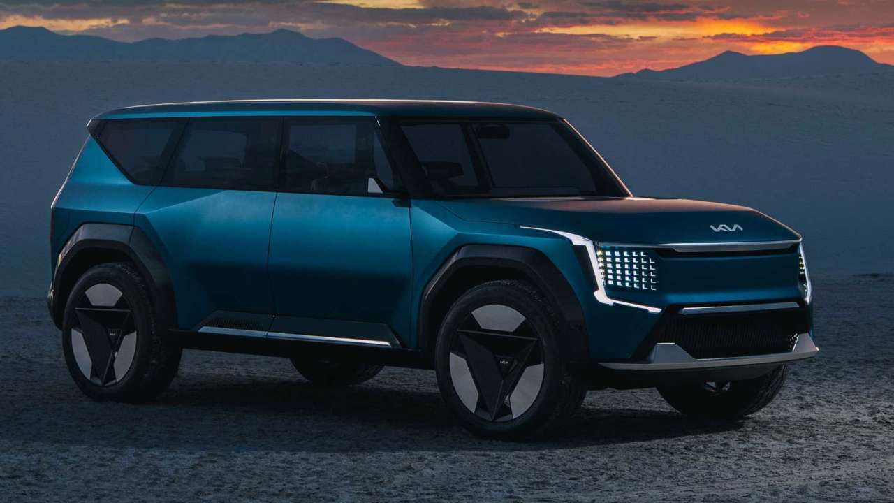 Kia показала концепт унікального електрокросоверу/Фото: Kia Kia
