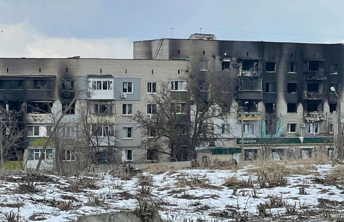 Місто Ізюм на межі катастрофи: влада просить відкрити гуманітарний коридор