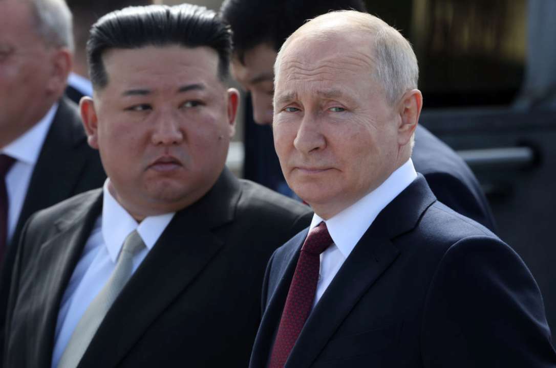 Ким Чен Ын и владимир путин