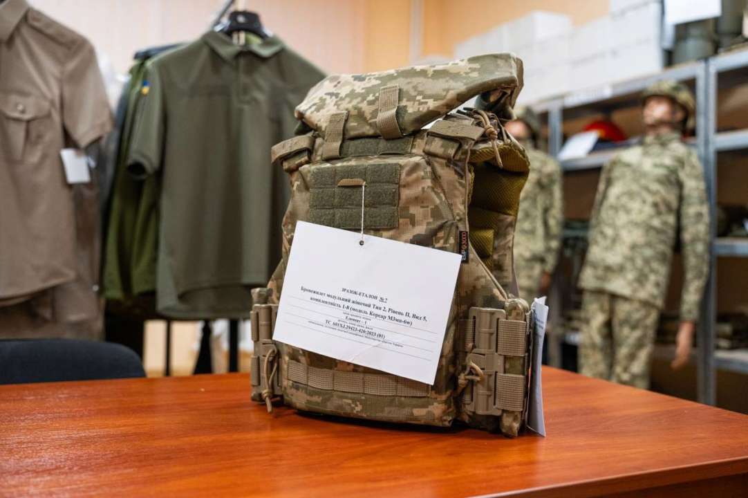 Утвержден второй образец бронежилета для военнослужащих/Фото: Минобороны