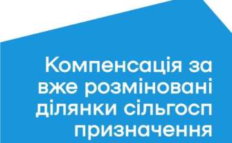 Компенсація від держави складає 80% витрат вартості розмінування земель Компенсація від держави складає 80% витрат вартості розмінування земель