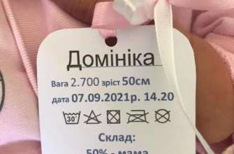 Фото: Нововолинська центральна міська лікарня (Facebook) Не прасувати і не вибілювати: на Волині розгорівся скандал через бирки для немовлят
