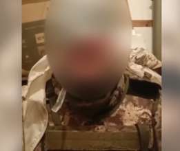 Прикордонники взяли у полон члена ПВК "Вагнер". Фото: Скриншот відео Вагнер