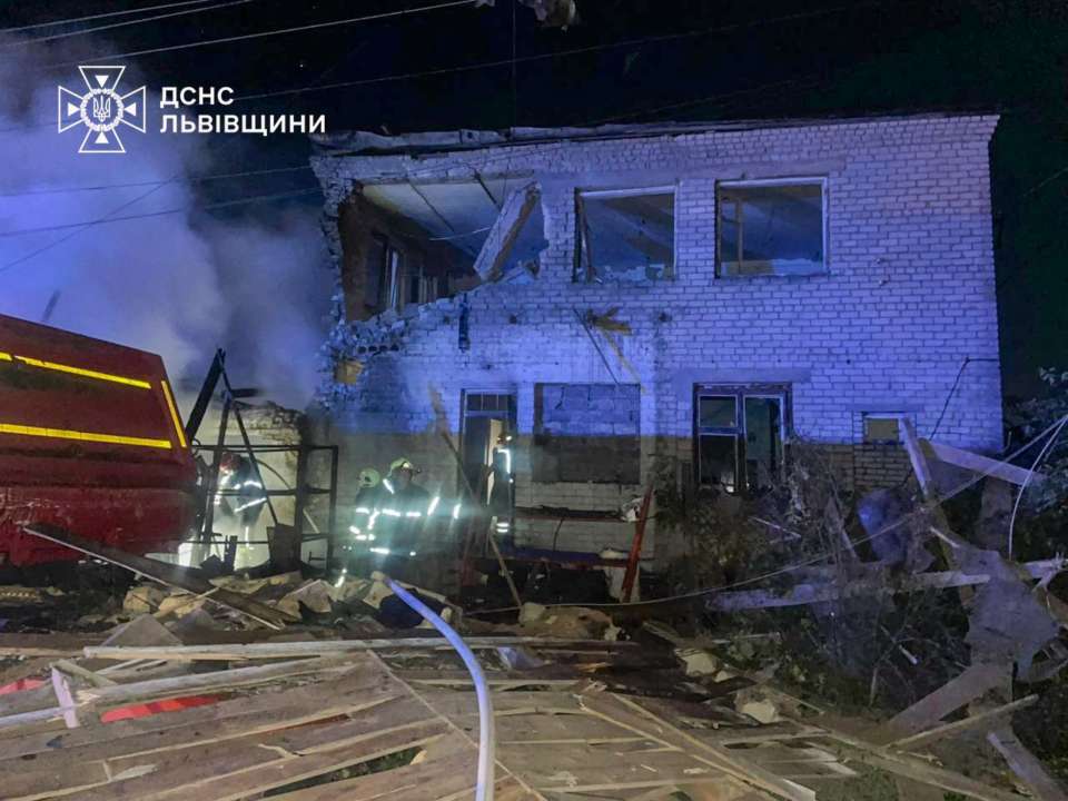 россияне атаковали Львовскую область беспилотником: последствия вражеских обстрелов на 20 сентября