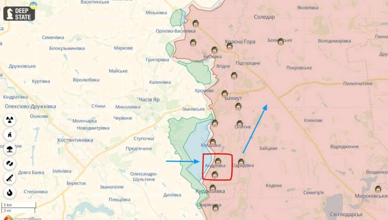 Успех ВСУ возле Старомайорского и отступление оккупантов в районе Андреевки: ситуация на фронте