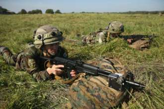 Спецназ ликвидировал группу наблюдения россиян/Фото: Getty Images Военные