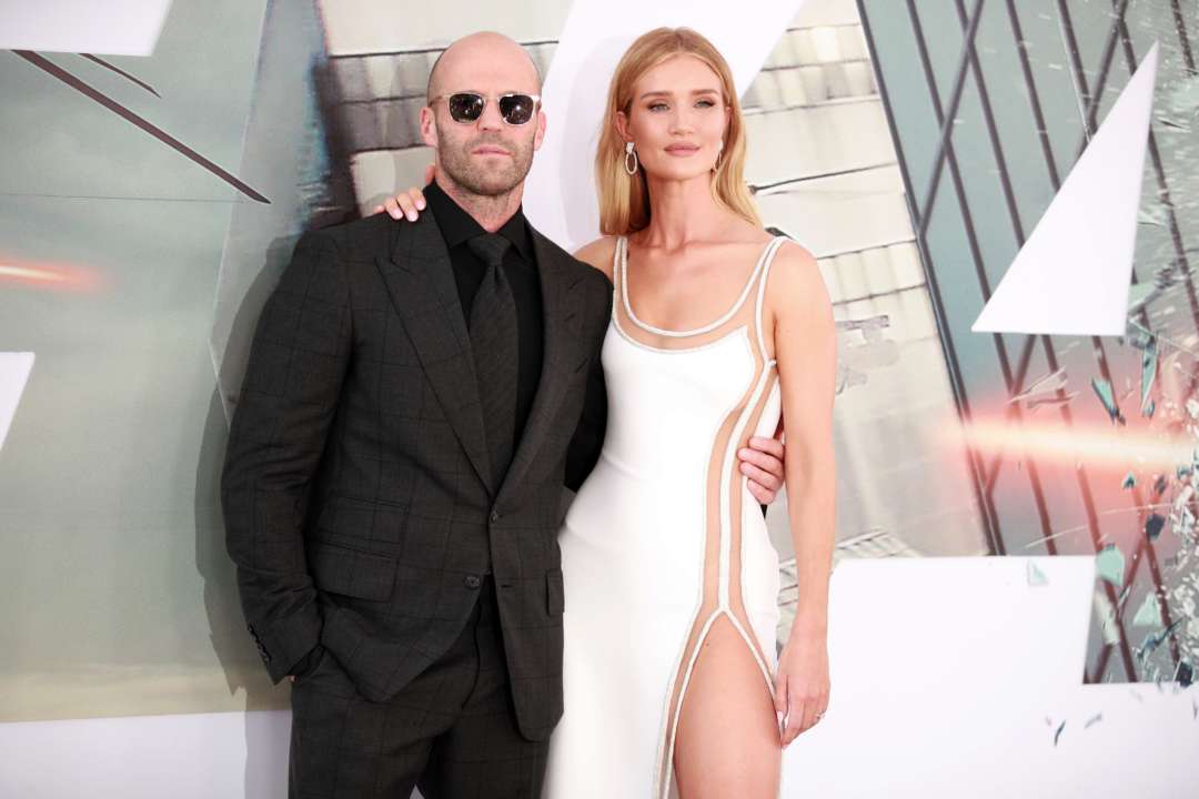 Хантингтон-Уайтли раскрыла имя новорожденной дочери/Фото: Rich Fury for Getty Images Джейсон Стейтем и Рози Хантингтон-Уайтли