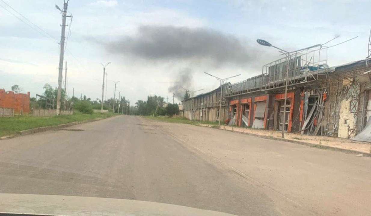 Оккупанты обстреляли Лиман/Фото: Нацполиция Оккупанты обстреляли Лиман в Донецкой области: есть погибшие и раненые