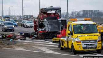 Фото: УП Аварія українського автобуса в Польщі: водію загрожує 8 років ув'язнення
