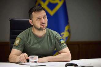 Зеленский создал 14 военных администраций в Донецкой области/Фото: Instagram/zelenskiy_official Президент Украины Владимир Зеленский