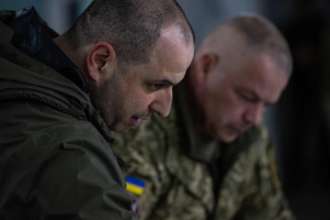Міністр відвідав позиції Сил оборони на Таврійському напрямку/Фото: ministry_of_defense_ua Південно-східний напрям — дорога в Крим: Умєров відвідав бойові бригади (фото)