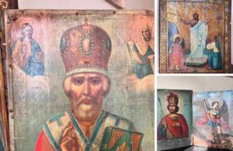 З України намагалися вивезти стародавні ікони / Фото: t.me/UkraineCustoms З України намагалися вивезти стародавні ікони / Фото: t.me/UkraineCustoms