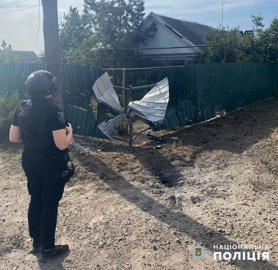Наслідки атаки Донечини/Фото: Нацполіція Наслідки атаки Донечини/Фото: Нацполіція