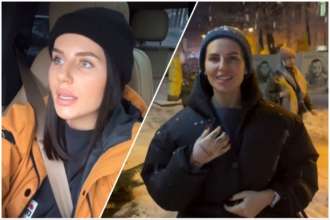 Анна Алхім знову потрапила у скандал / Колаж: МЕТА Раділа під російську пісню на Алеї загиблих Героїв: Анна Алхім знову потрапила у скандал
