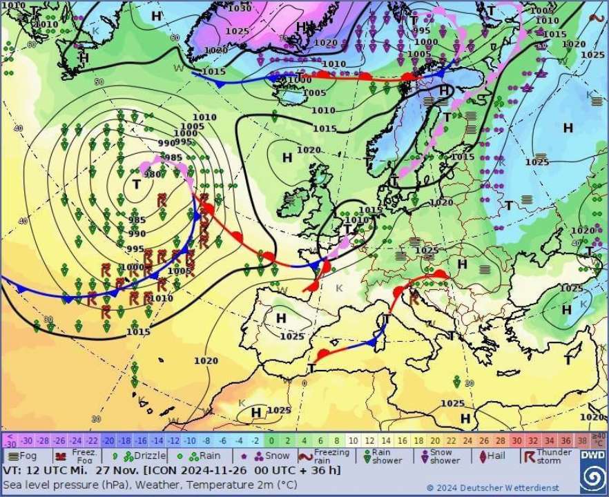Впродовж дня середи в Україні очікується від 2 морозу до 4 тепла Впродовж дня середи в Україні очікується від 2 морозу до 4 тепла