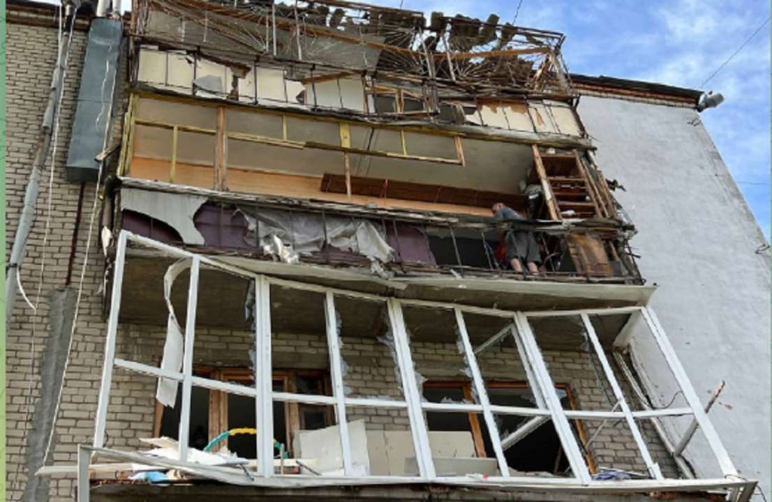Россияне обстреляли Николаев/Фото: t.me/s/senkevichonline Россияне обстреляли Николаев