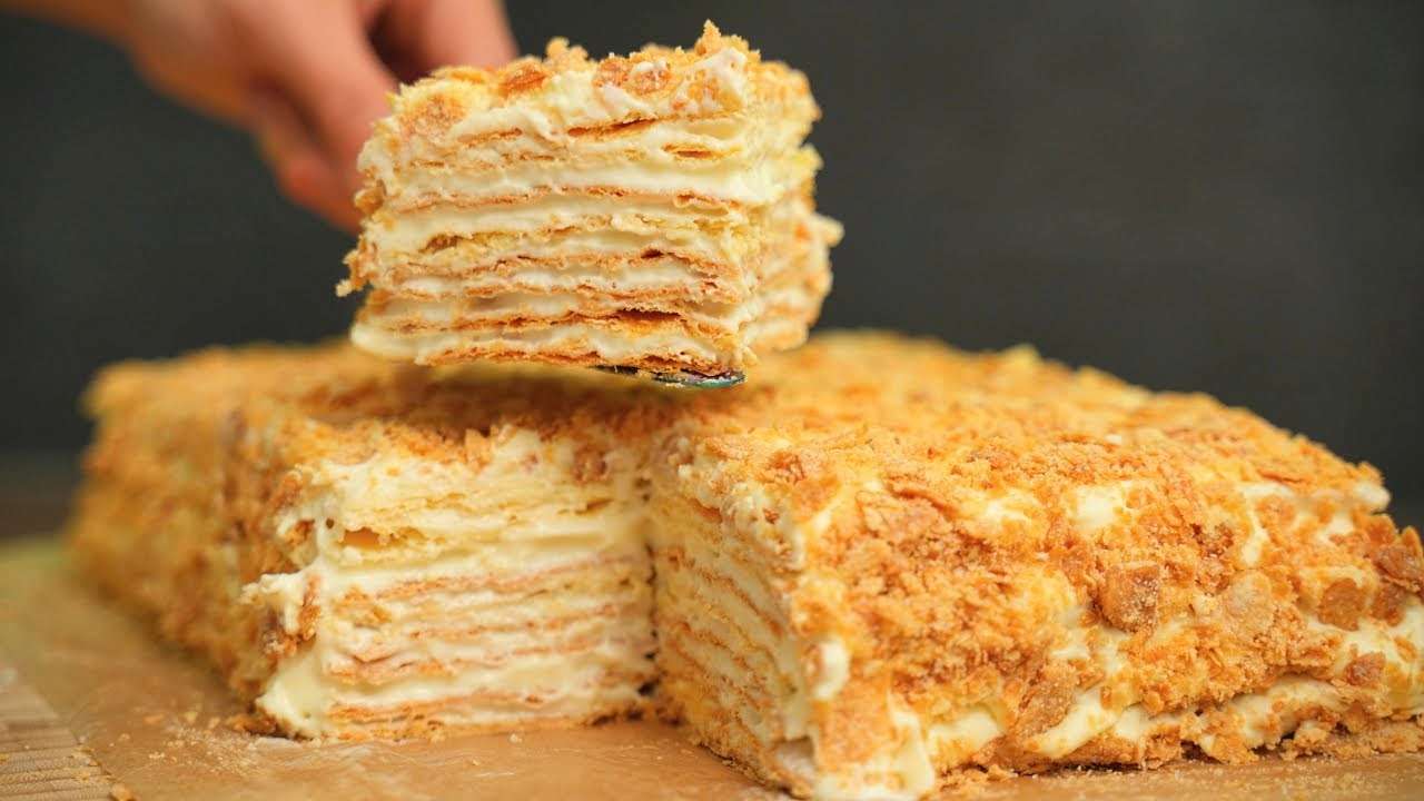 Рецепт "ледачого" Наполеона/Фото: скріншот