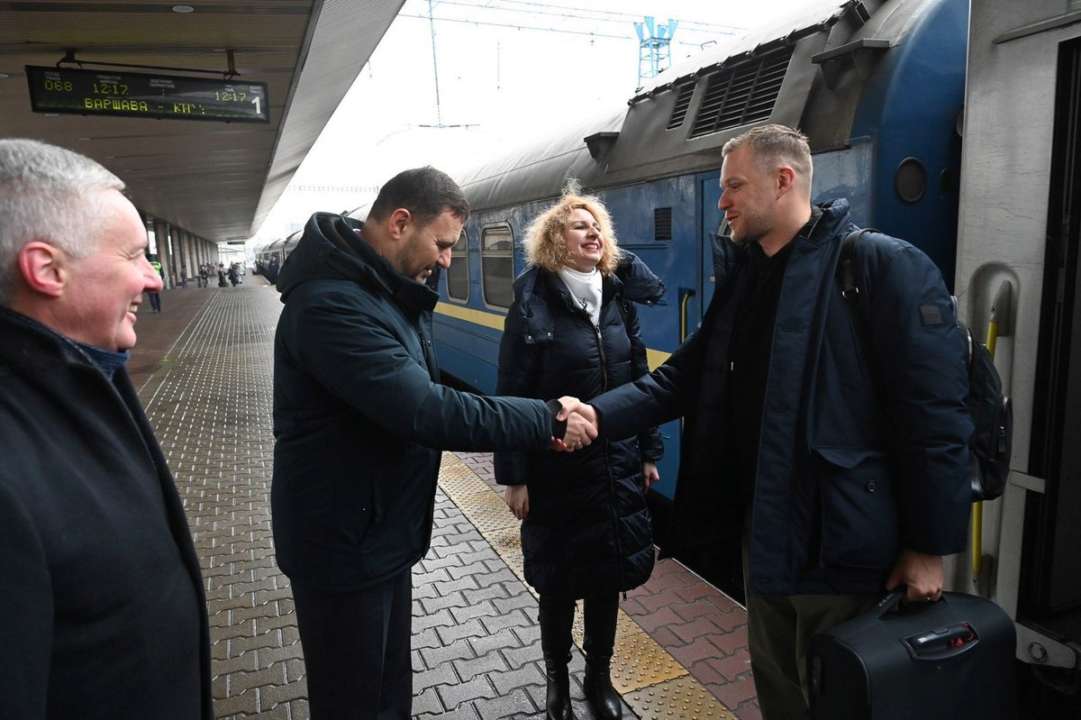 Глава МЗС Литви прибув до Києва/Фото: Gabrielius Landsbergis/twitter До Києва прибув глава МЗС Литви