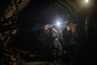 У результаті обстрілу загинув працівник шахти в Донецькій області/Фото: Getty Images У результаті обстрілу загинув працівник шахти в Донецькій області/Фото: Getty Images