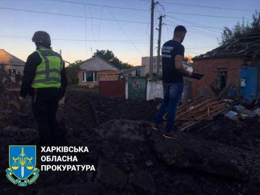 Фото: Харківська обласна прокуратура Обстріл Харківської області