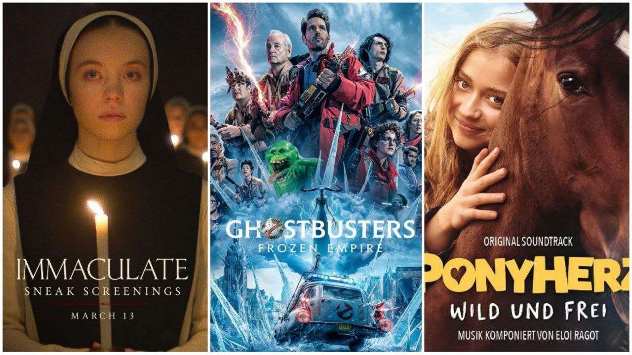 Какие новинки стартовали в кино на этой неделе / Фото: Instagram/immaculatemovie/ghostbusters/ponyherz_film "Охотники за привидениями" и "Омен. Непорочная": какие новинки стартовали в кино на этой неделе