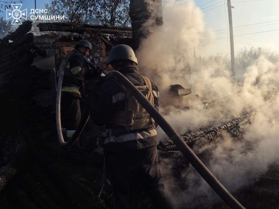 Ситуація на Сумщині: порятунок пацієнтів обласного геріатричного пансіонату, знищення ворожих засобів ураження та ліквідація лісових пожеж, спричинених ворогом