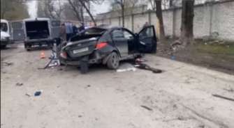 Фото: скриншот видео Смертельная авария в России: подросток угробил пять жизней