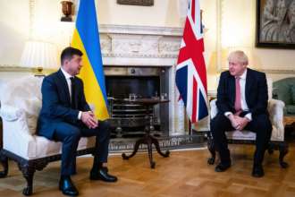 Зеленський виступив перед парламентом Британії/Фото: Getty Images Зеленський виступив перед парламентом Британії