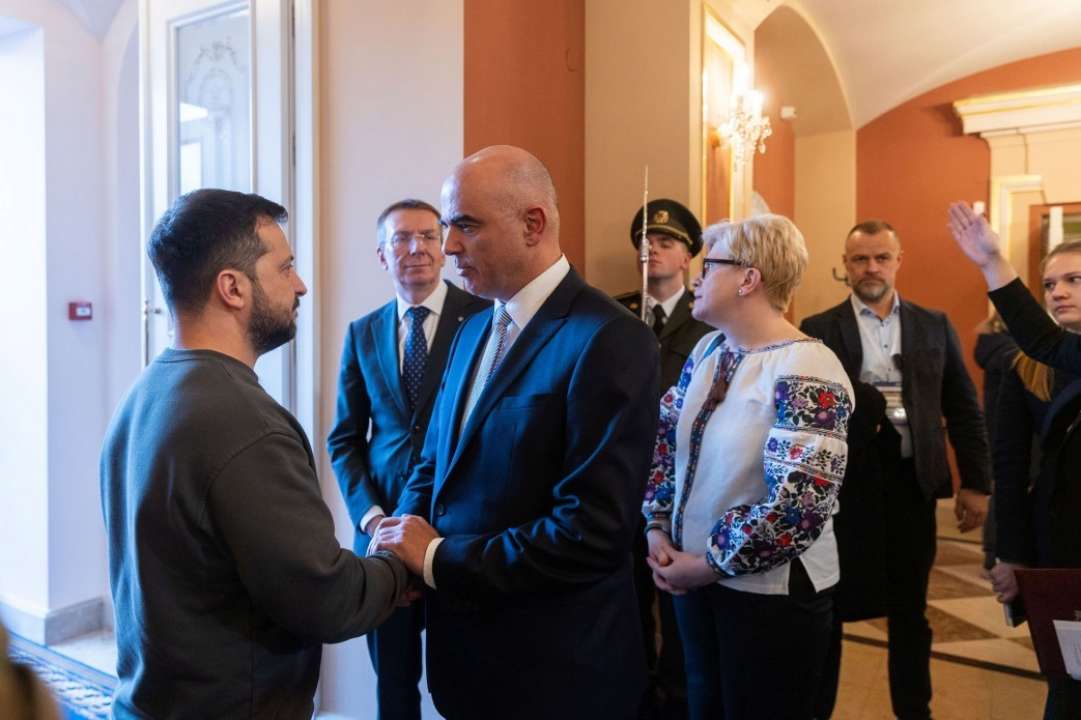 Ален Берсе прибув до Києва для зустрічі із Зеленським. Фото ОП президент швейцарії зустрівся із зеленським