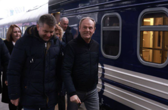 В Киев с визитом прибыл премьер-министр Польши/Фото: Kancelaria Premiera В Киев прибыл премьер-министр Польши