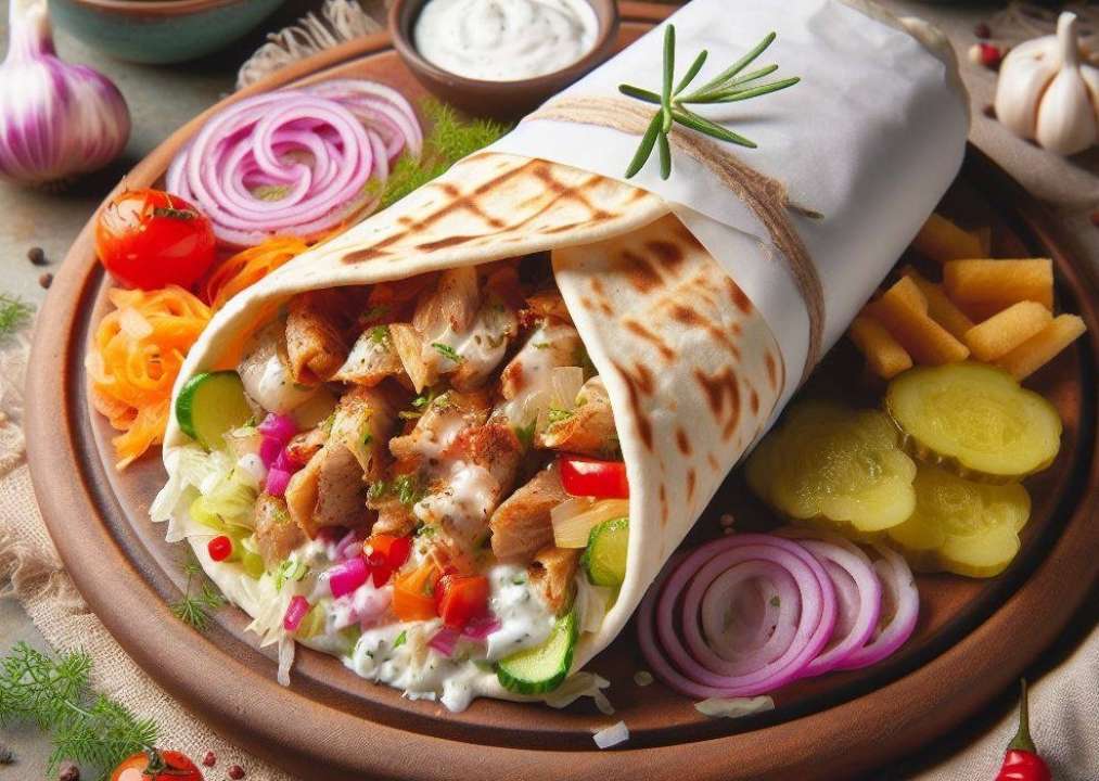 Шаурма/Фото: Bing Вкусная домашняя шаурма: рецепт с куриным филе