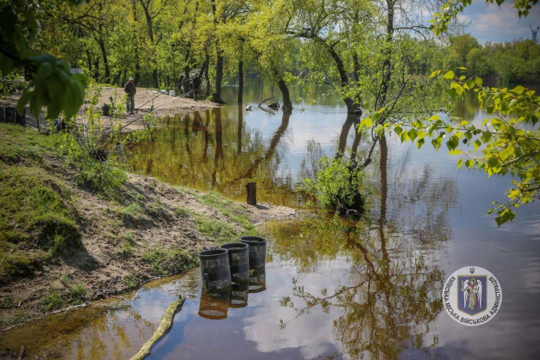 Радіаційний фон (мкР/год) по Київщині станом на 24 квітня