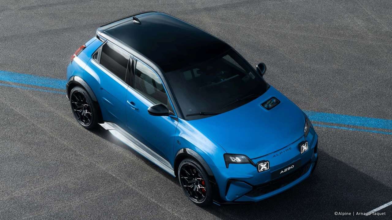 Представлено ретрофутуристичний гарячий хетчбек Alpine A290, який вражає своїм стилем та потужністю