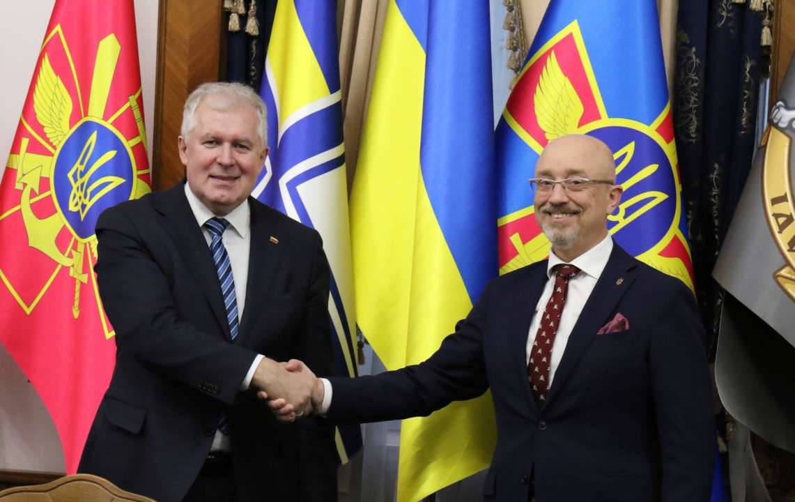 Міністри оборони Литви та України