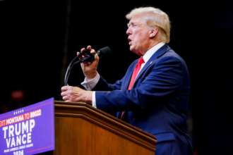 Состоялось интервью Илона Маска с Дональдом Трампом/Фото: Michael Ciaglo/Getty Images Дональд Трамп