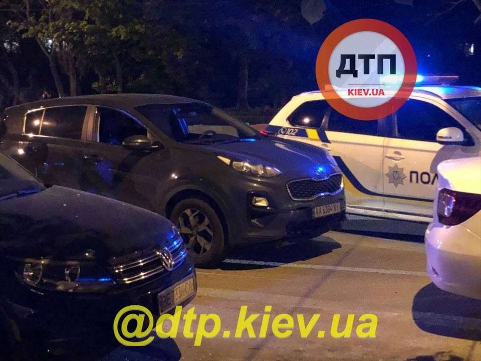 Фото: dtp.kiev.ua (Telegram) Форсаж по-киевски: в столице иностранцы устроили несколько ДТП и стрельбу