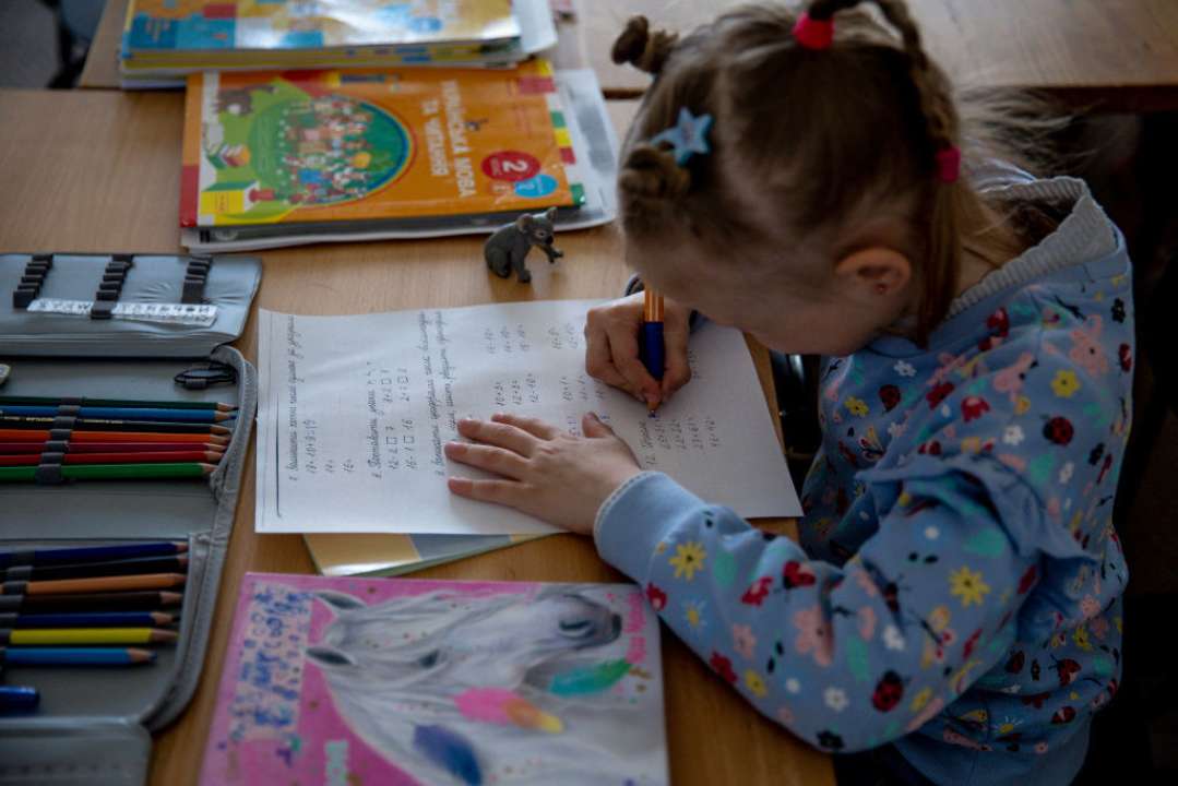 Ученица второго класса