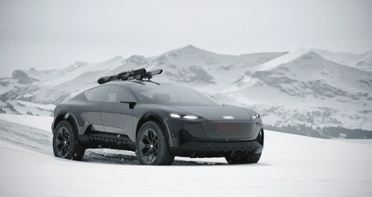 Audi показала концепт футуристичного позашляховика, який перетворюється у пікап/Фото: Audi Концепт Audi Activesphere